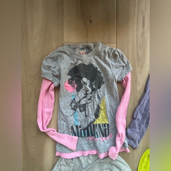 Lot of 9 girls size 6 long sleeve shirts - Picture 2 of 10